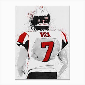 Michael Vick Canvas Print