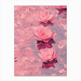 Pink Lotus Canvas Print