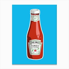 Ketchup Art Print Canvas Print