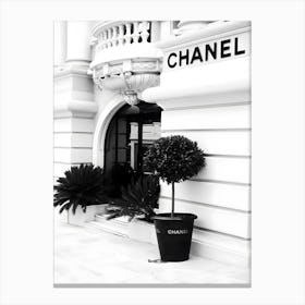 Chanell Shop Chanell Entrance Luxury Fashion Canvas Print