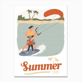 SUMMER TIME Canvas Print