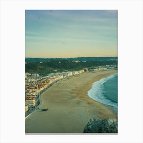 View Of Nazare Canvas Print