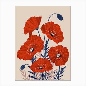 Poppies 1 Canvas Print