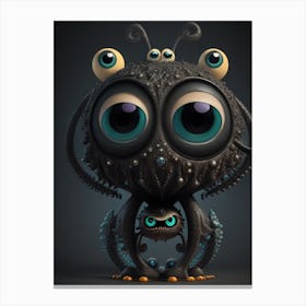 Monster Creature Canvas Print