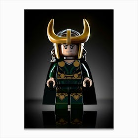 Lego Loki Canvas Print