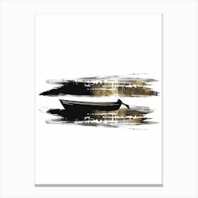 Boat In The Water 8 Canvas Print