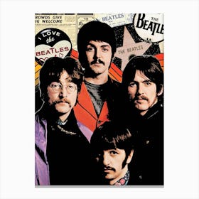 Beatles 3 Canvas Print