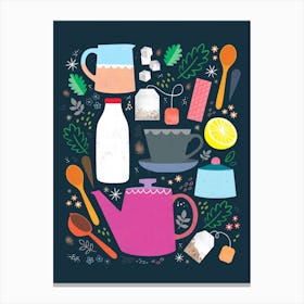 Teatime Canvas Print