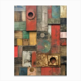 'Reclaimed Wood' Canvas Print