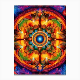 Mandala Transadelic Canvas Print