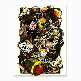 Fallout 4 Canvas Print