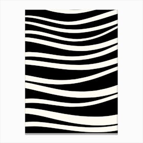 Zebra Stripes 9 Canvas Print