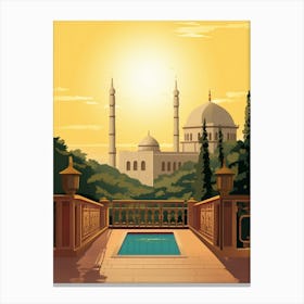 Topkapi Palace Art Deco 2 Canvas Print