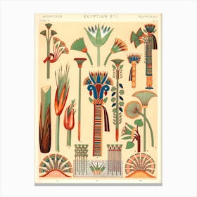 Ancient Egyptian Art, Owen Jones Canvas Print