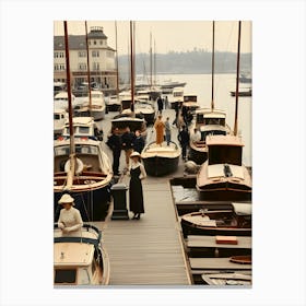 The Old Marina ~Reimagined 3 Canvas Print