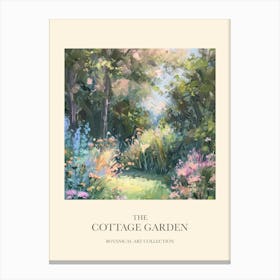 Cottage Garden Poster Reverie 1 Canvas Print