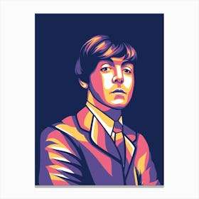 Sir Paul McCartney Pop Art Canvas Print