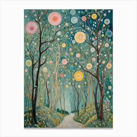 Joy Of The Woods Canvas Print