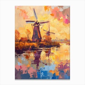 Dutch Dream at Twilight 4 Canvas Print