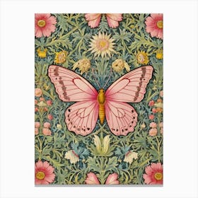 William Morris Butterfly Style William Morris Canvas Print