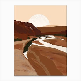 Desert Landscape 28 Canvas Print