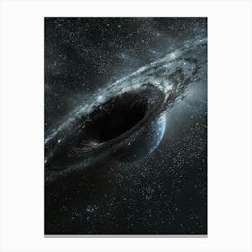 Black Hole 16 Canvas Print