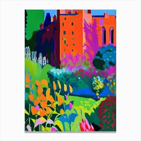 Sissinghurst Castle Garden, 1, United Kingdom Abstract Still Life Canvas Print