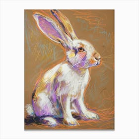 Pastel Rabbit 1 Canvas Print