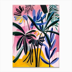 Tropical Plants 5 Canvas Print