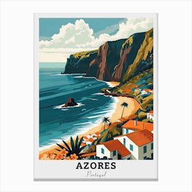 Azores Portugal Travel Canvas Print