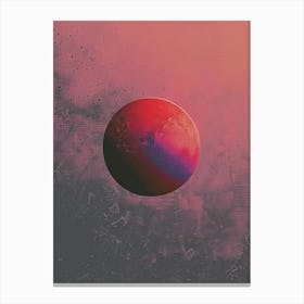 Red Planet 3 Canvas Print