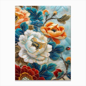 Chinese Embroidery 50 Canvas Print