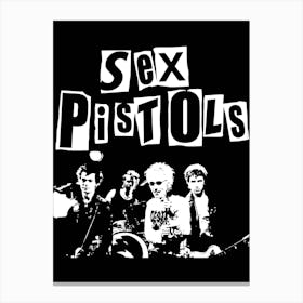 Sex Pistols band music 4 Canvas Print