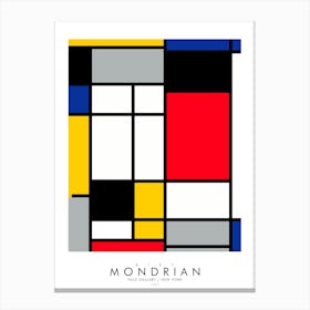 Mondrian Ny Canvas Print