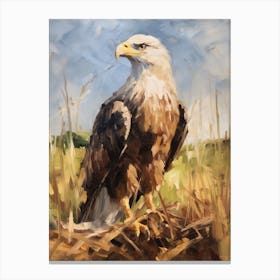 Bird Painting Eagle 2 Canvas Print