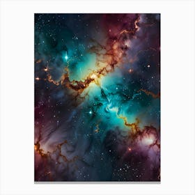 Celestial Veins Canvas Print