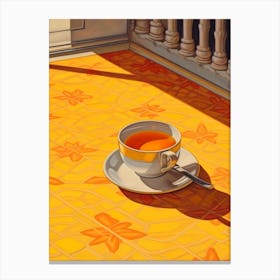 Turmeric Tea Canvas Print