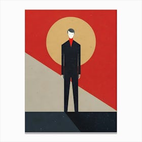 Conceptual Figure Canvas Print