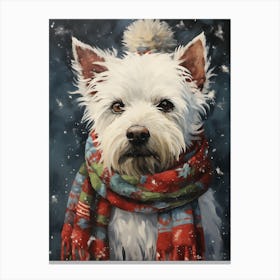 Westie Canvas Print