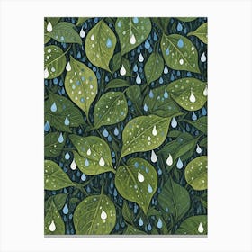 Raindrops Canvas Print