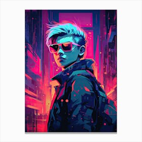 Cyberpunk punk Canvas Print