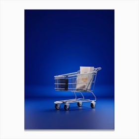 Create Shopping Cart And E Commerce Suite In A Thoroughly Modern Design Featuring Chrome Accents S Canvas Print