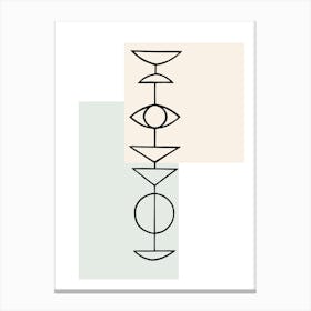Abstract Pendulum Two Canvas Print