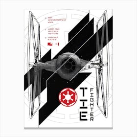 Tie Fighter Canvas Print