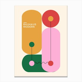 Bauhaus Modern Canvas Print