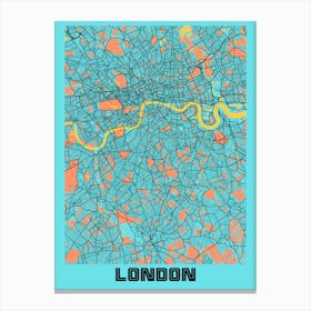 London Map Canvas Print Canvas Print
