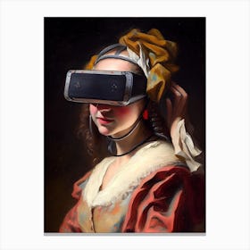 Vr Experience Canvas Print