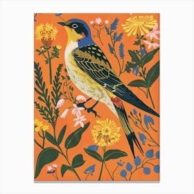 Spring Birds Barn Swallow 2 Canvas Print