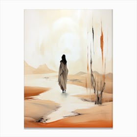 Spirit Of The Dawn, Boho Art Style Canvas Print