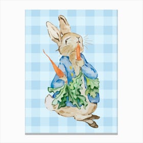 Peter Rabbit Inspired - Children's Nursery Canvas Print